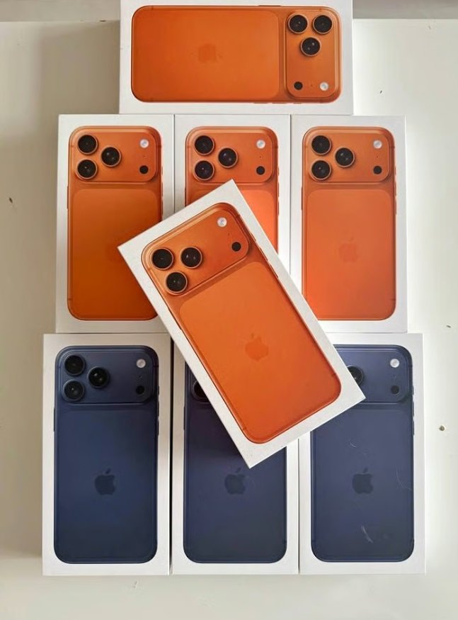 Apple iPhone 17 Pro Max, 17 Pro, 17, iPhone Air, iPhone 16 pro max, 16 pro