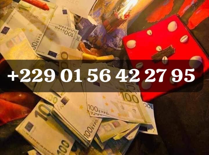 +229 01 56 42 27 95 VRAI portefeuille magique Marabout au cameroun