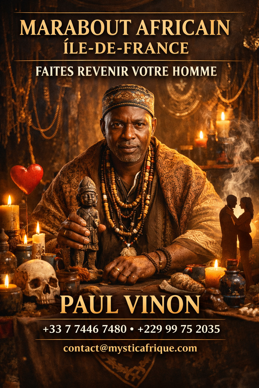 +22999752035 – Les vrais marabouts du bénin -Puissant medium du monde entiers