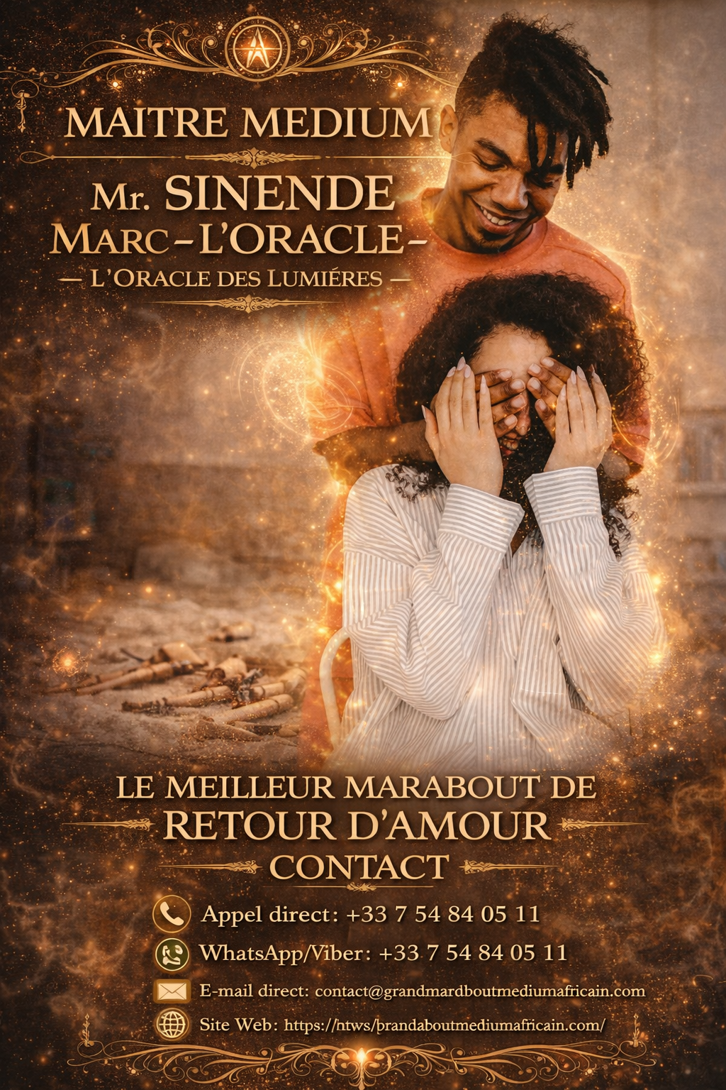 Marabout Voyant Africain Sérieux en France – Le Meilleur Médium +33754840511