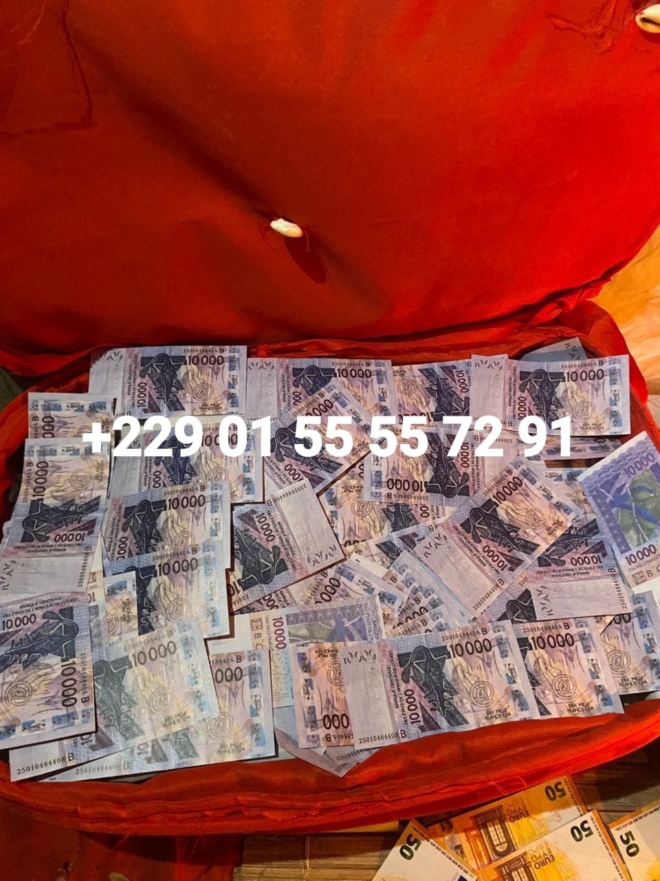 Tout information sur le vrai portefeuille magique a distance, +229 01 55 55 72 91