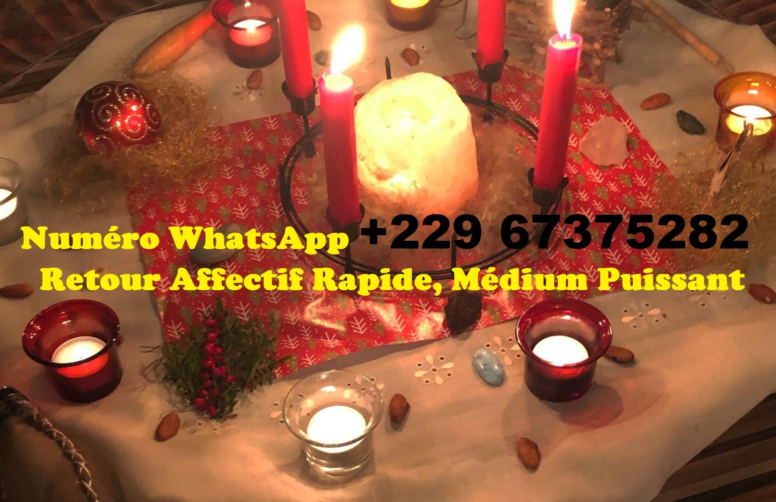 Retours Affectifs Sérieux et Rapide, Rituel d’Amour Rapide +229 67375282