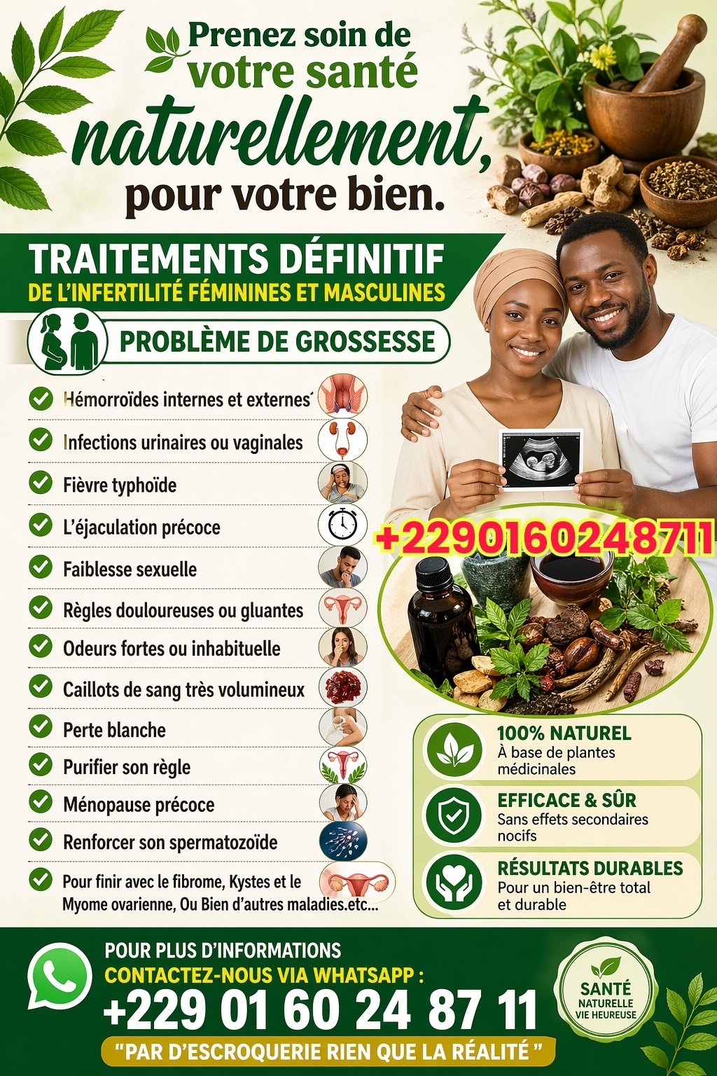 Prenez soin naturellement de votre santé, pour votre bien