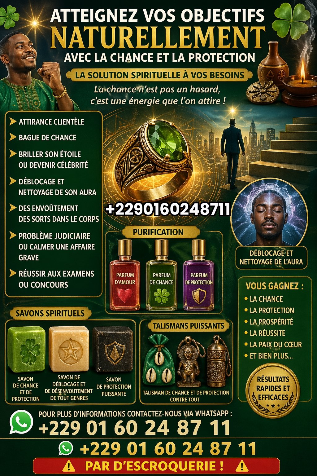 Pour avoir la chance d’atteindre son objectif naturellement