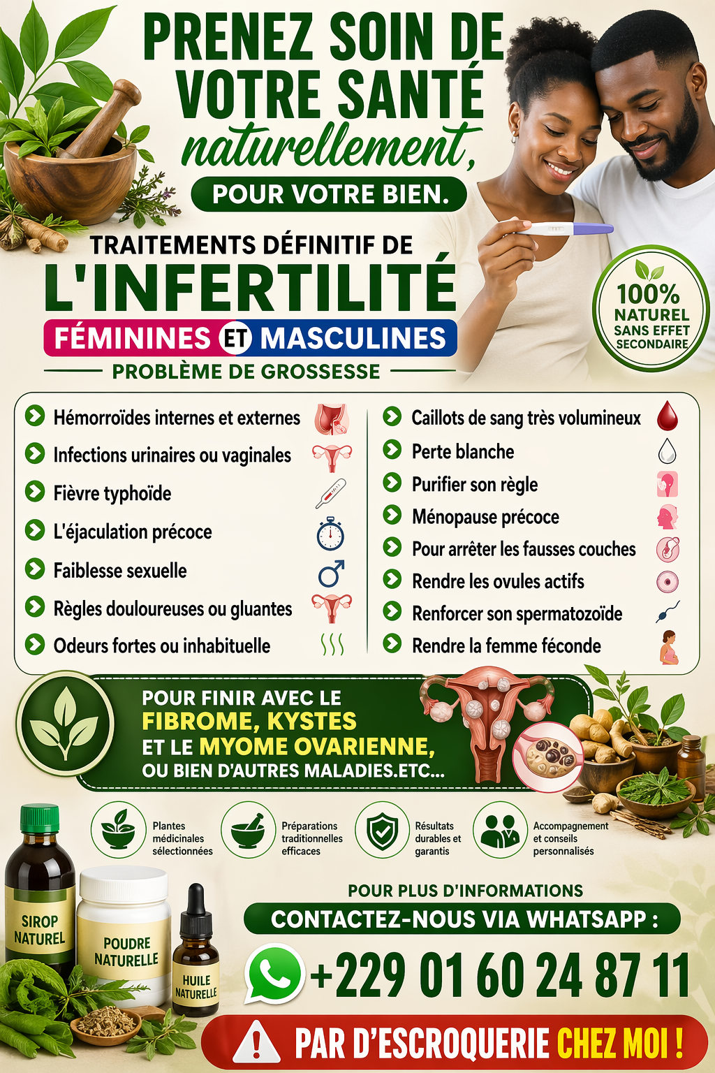 Prenez soin naturellement de votre santé, pour votre bien