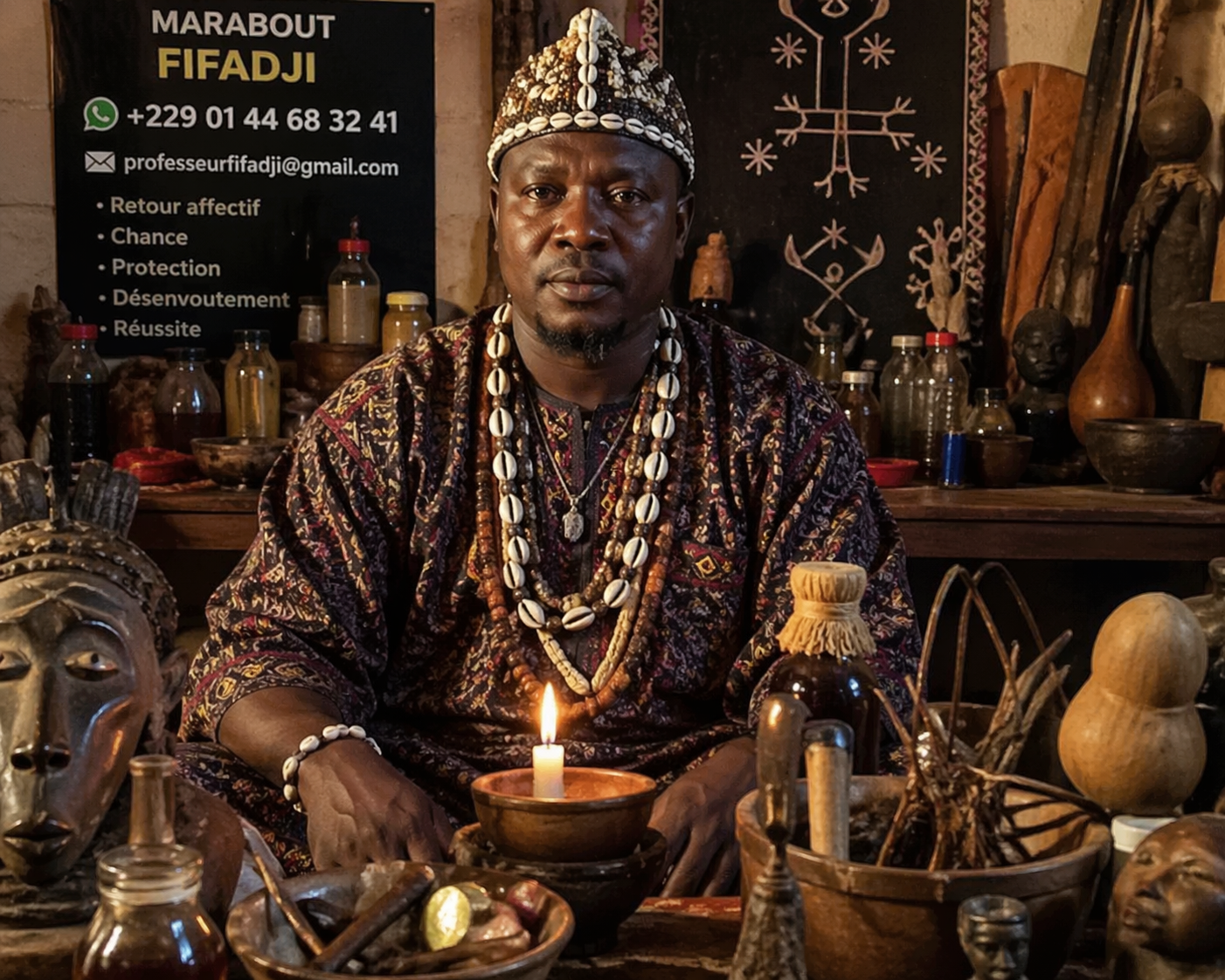 Grand maitre marabout africain +229 44 68 32 41