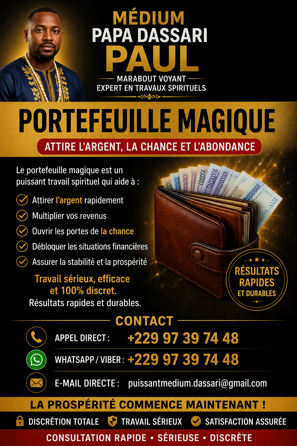 PORTEFEUILLE MAGIQUE