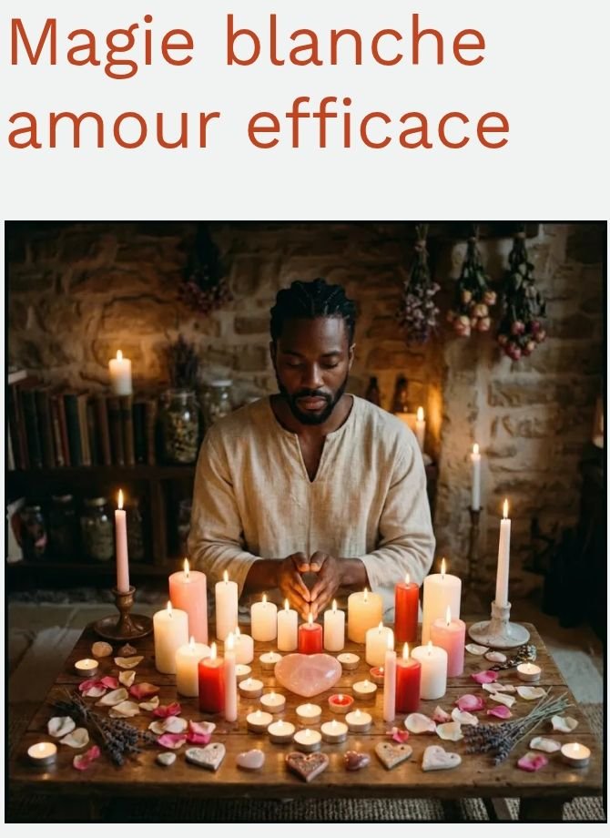 Magie Blanche amour efficace