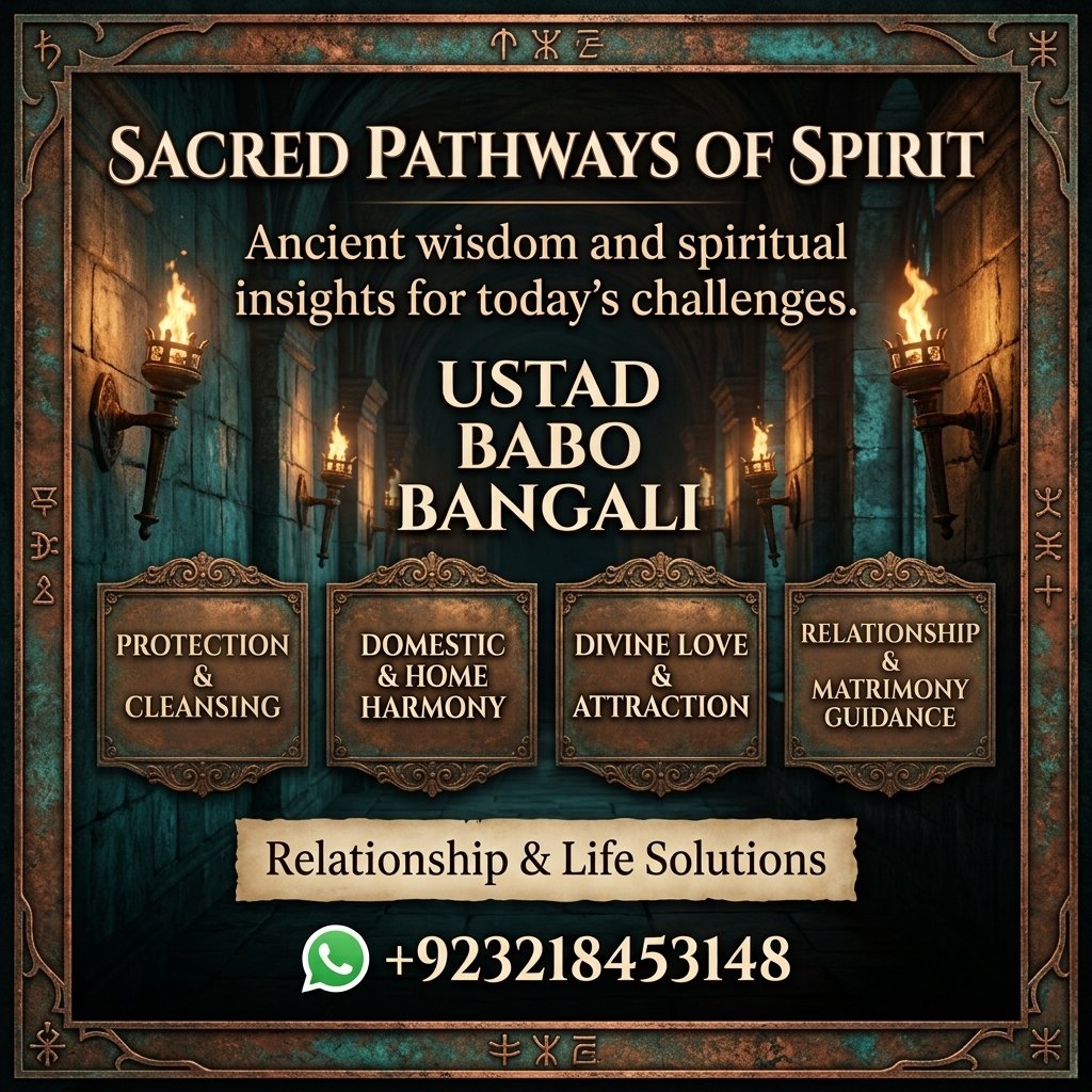 Amil Baba – Powerful Black Magic Removal & Spiritual Expert