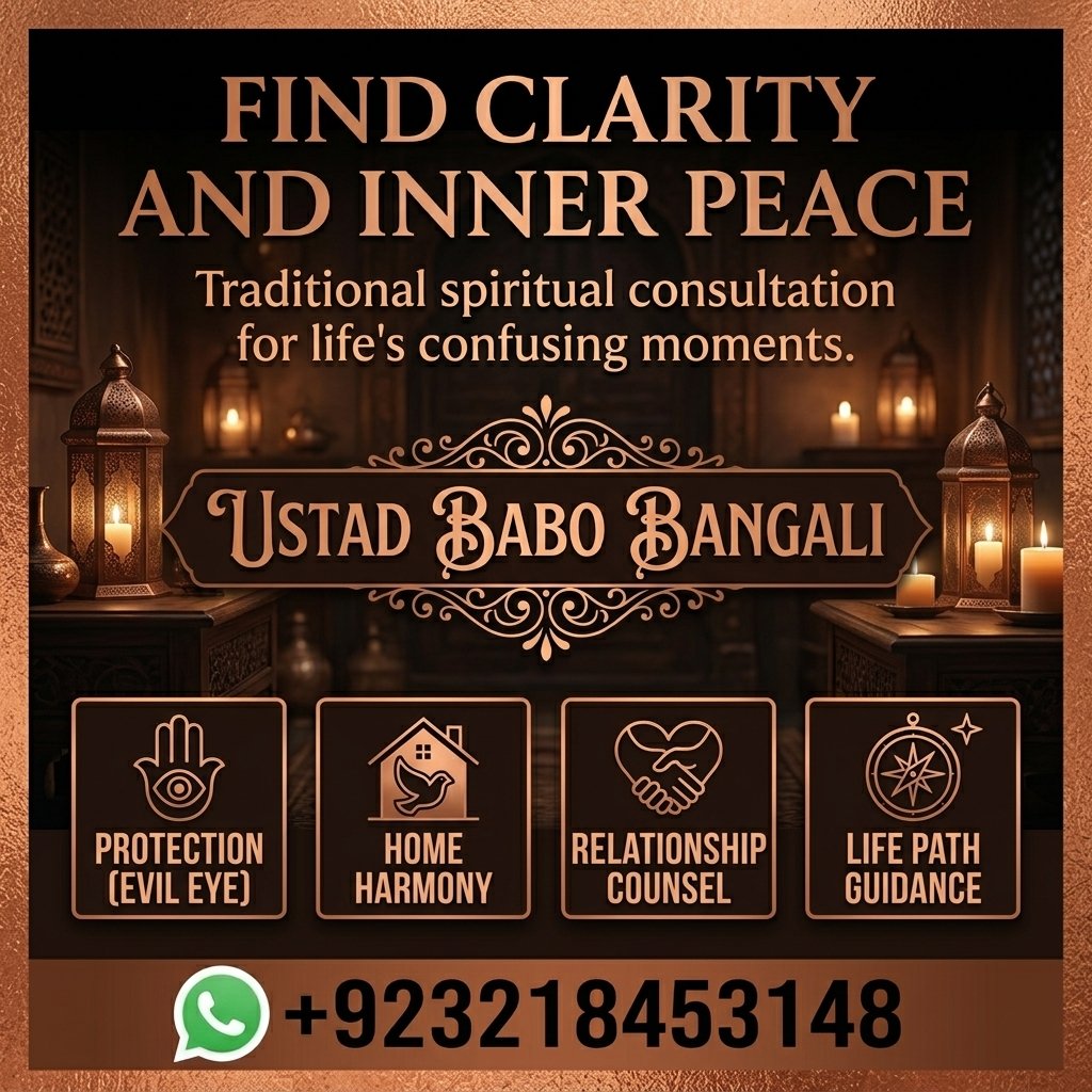 Amil Baba – Powerful Black Magic Removal & Spiritual Expert